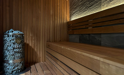 In house sauna